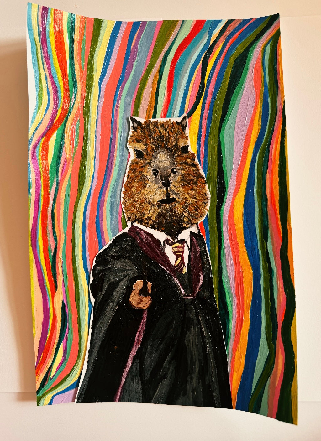 Wizard-Barra. Children's bedroom wall art.