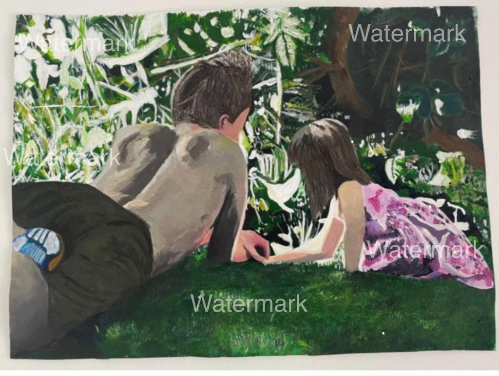 echoes of innocence. fine art print