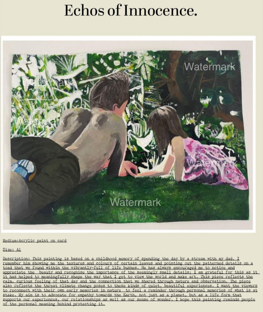 echoes of innocence. fine art print